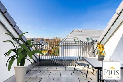 Stilvolles Wohnen! Moderne, barrierefreie 3-Zi.-Whg., Bj. 2019, KfW55, Loggia, incl. EBK u. TG-Stellpl. 3 zimmer