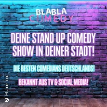 Bla Bla Comedy 06.11.2026 Upstairs Comedy Club (im Modehaus JUNG - 4.Etage/Penthouse)