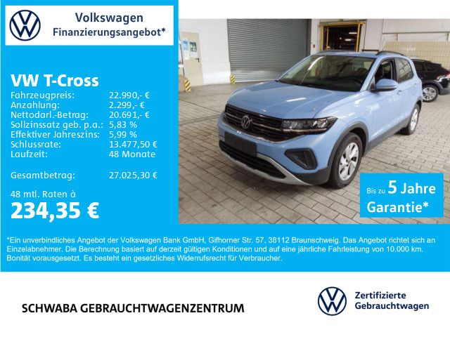 VW T-Cross 14.228 km 22.990 € Gersthofen 86368