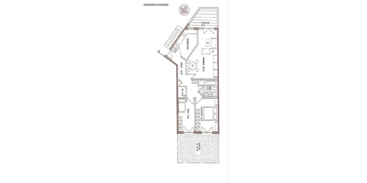 Erdgeschoßwohnung Merching - 3 Zimmer, 87 m&sup2;, 390.000&euro; | Angebot:26136876