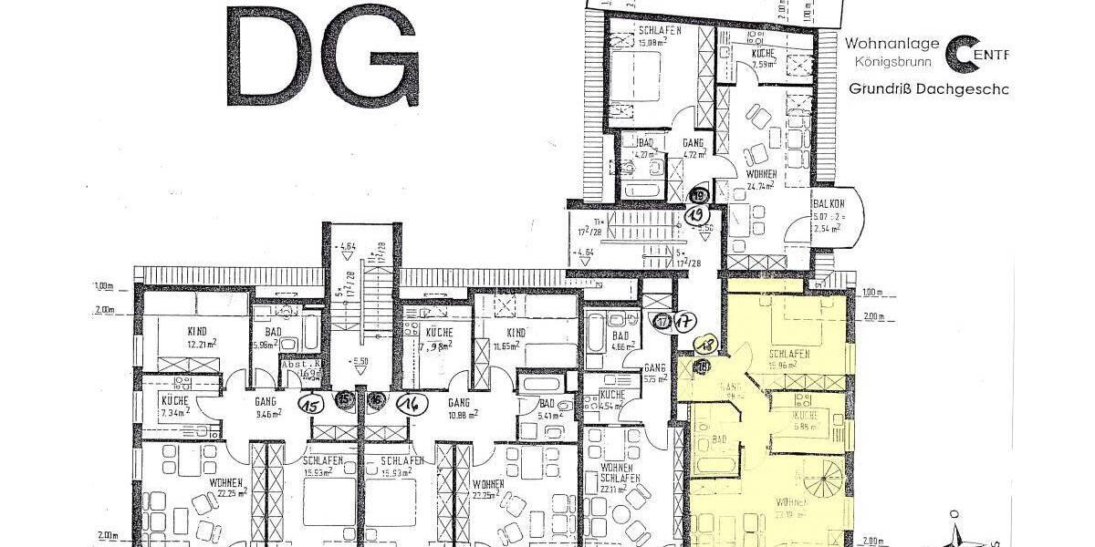 Etagenwohnung Königsbrunnn - 3 Zimmer, 83 m&sup2;, 930&euro; | Angebot:25995769