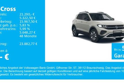 VW T-Cross 9.268 km 21.290 &euro; Gersthofen 86368