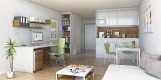 Etagenwohnung Meitingen - 1 Zimmer, 23 m&sup2;, 420&euro; | Angebot:26619213
