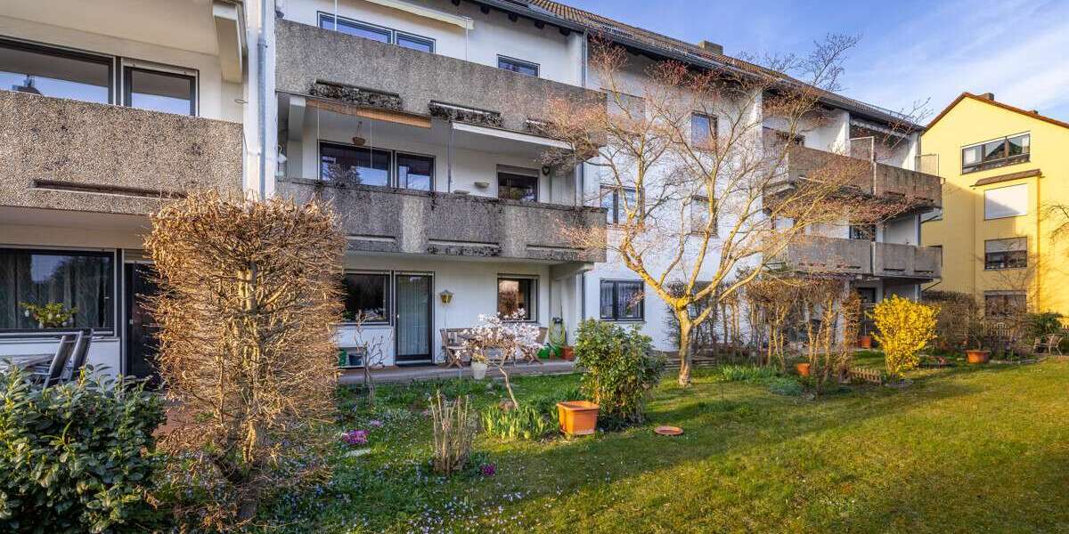 Etagenwohnung Augsburg Haunstetten-Siebenbrunn - 3 Zimmer, 84 m&sup2;, 262.500&euro; | Angebot:26484060