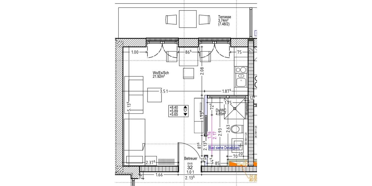 Dachgeschoßwohnung Schwabmünchen - 1 Zimmer, 31 m&sup2;, 380&euro; | Angebot:25874956
