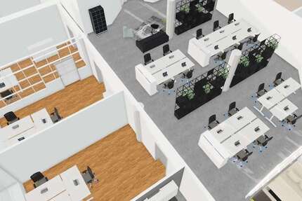 Büro in Augsburg 1.050 € 42 m² zimmer