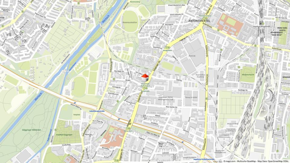 Gewerbeobjekt Augsburg Bergheim - 400&euro; | Angebot:24443116