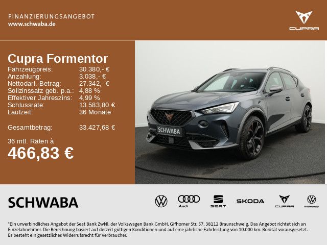 Cupra Formentor 30.900 km 30.380 &euro; Gersthofen 86368