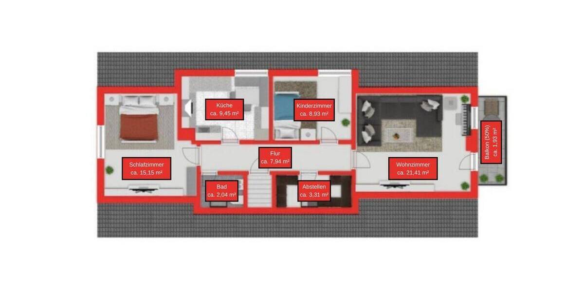 Einfamilienhaus Diedorf - 7 Zimmer, 172 m&sup2;, 565.000&euro; | Angebot:26886171