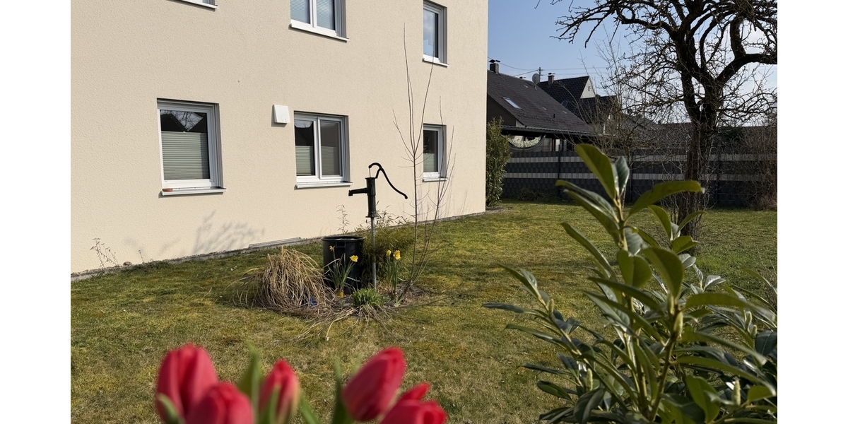 Wohntraum vor den Toren Münchens - Idyllische Gartenwohnung in Ellgau bei Augsburg - Erdgeschoßwohnung Ellgau | Angebot:25978239