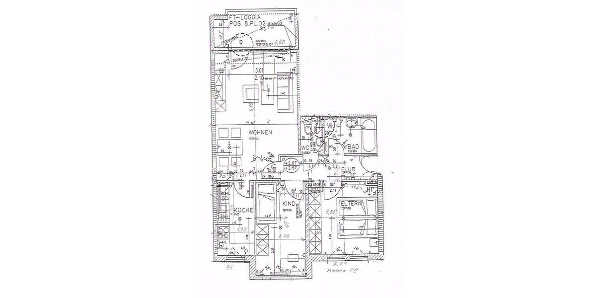 Etagenwohnung Gersthofen - 3 Zimmer, 70 m&sup2;, 339.000&euro; | Angebot:26017069