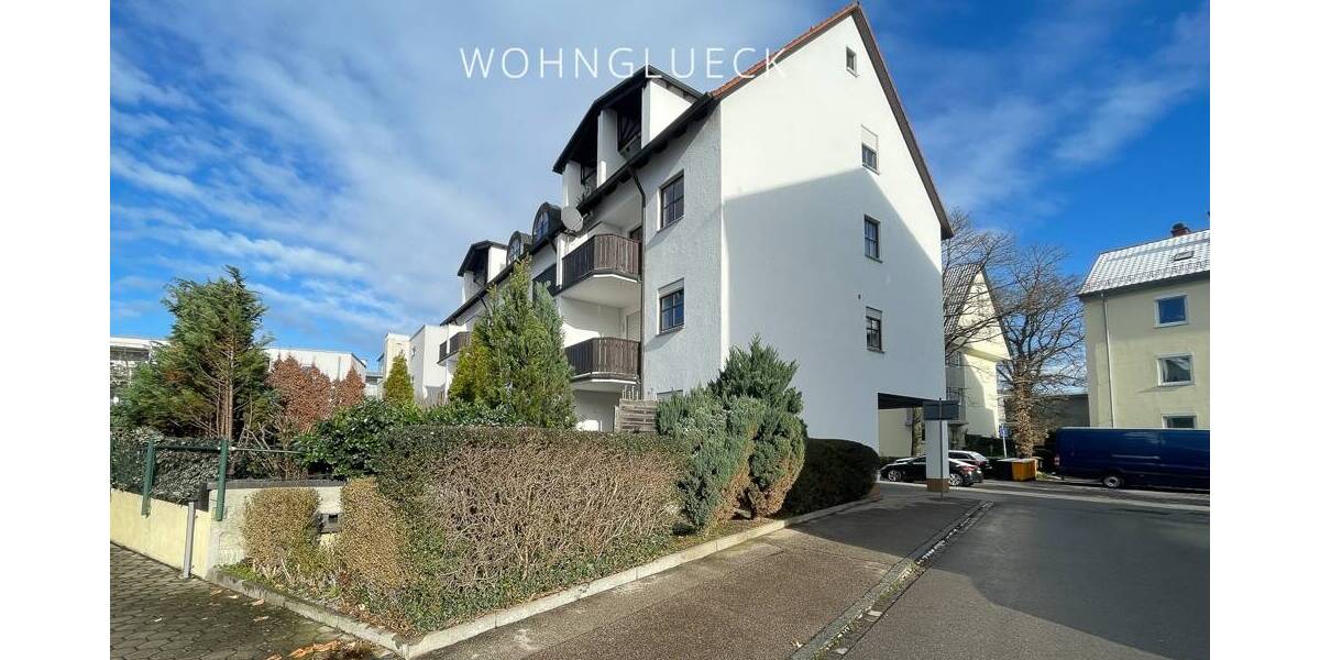 Etagenwohnung Augsburg Oberhausen - 2 Zimmer, 54 m&sup2;, 269.000&euro; | Angebot:26712456