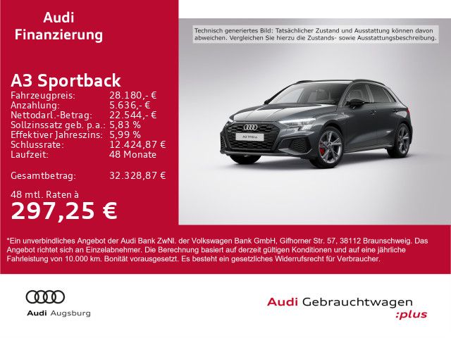 Audi A3 45.000 km 28.180 € Gersthofen 86368