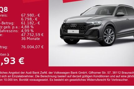 Audi Q8 22.804 km 67.980 &euro; Gersthofen 86368