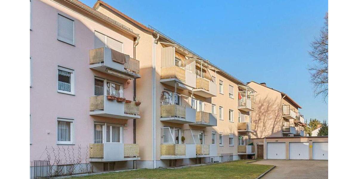 Etagenwohnung Augsburg Lechhausen - 2 Zimmer, 62 m&sup2;, 279.000&euro; | Angebot:25921671