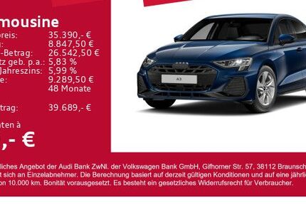 Audi A3 20.200 km 35.390 &euro; Gersthofen 86368