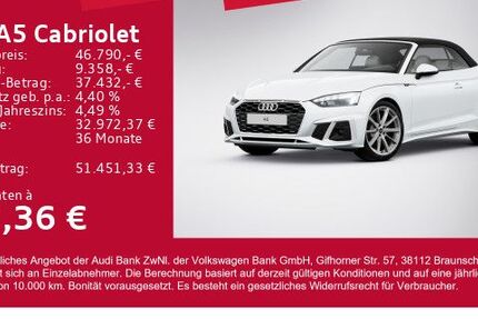 Audi A5 4.854 km 43.810 € Gersthofen 86368