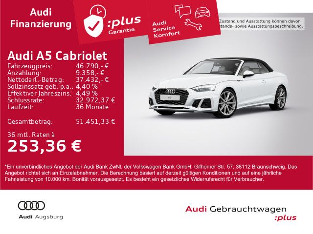 Audi A5 4.854 km 46.790 € Gersthofen 86368