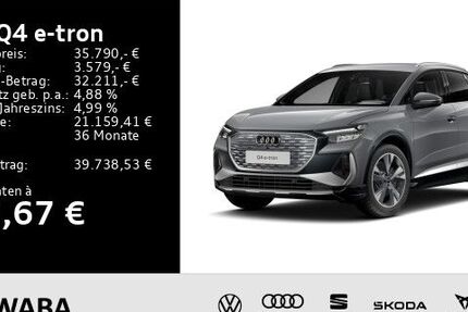 Audi Q4 e-tron 20.900 km 35.790 &euro; Gersthofen 86368