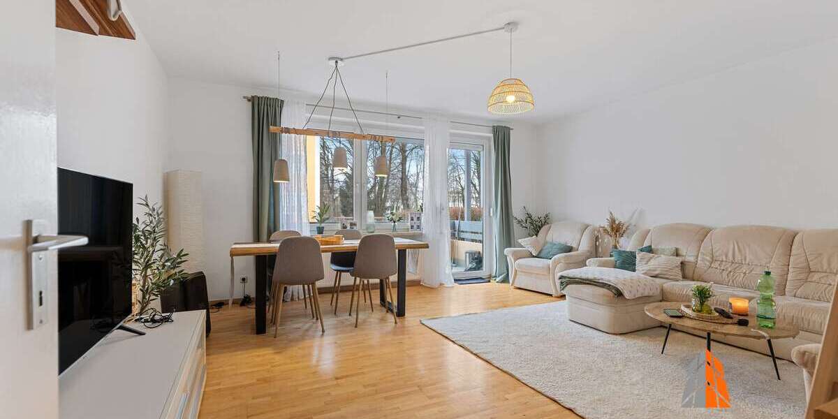 Etagenwohnung Kissing - 3 Zimmer, 83 m&sup2;, 299.000&euro; | Angebot:25397838
