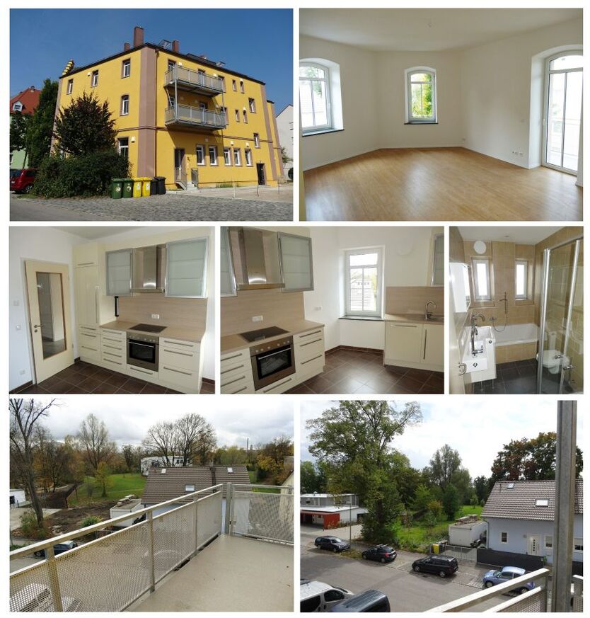 2 Altbau Loft Wohnung am Lech: 73 qm + 64 qm, kernsaniert, BalkonGarten, Parkett, Küche, ruhig, nähe KUKA, provisionsfrei 2 zimmer