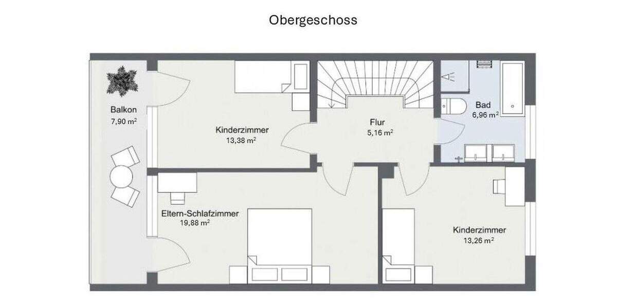 Reihenendhaus Augsburg Göggingen - 6 Zimmer, 156 m&sup2;, 699.000&euro; | Angebot:24735776