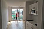 Helles Appartment 24qm mit Balkon im Textilviertel