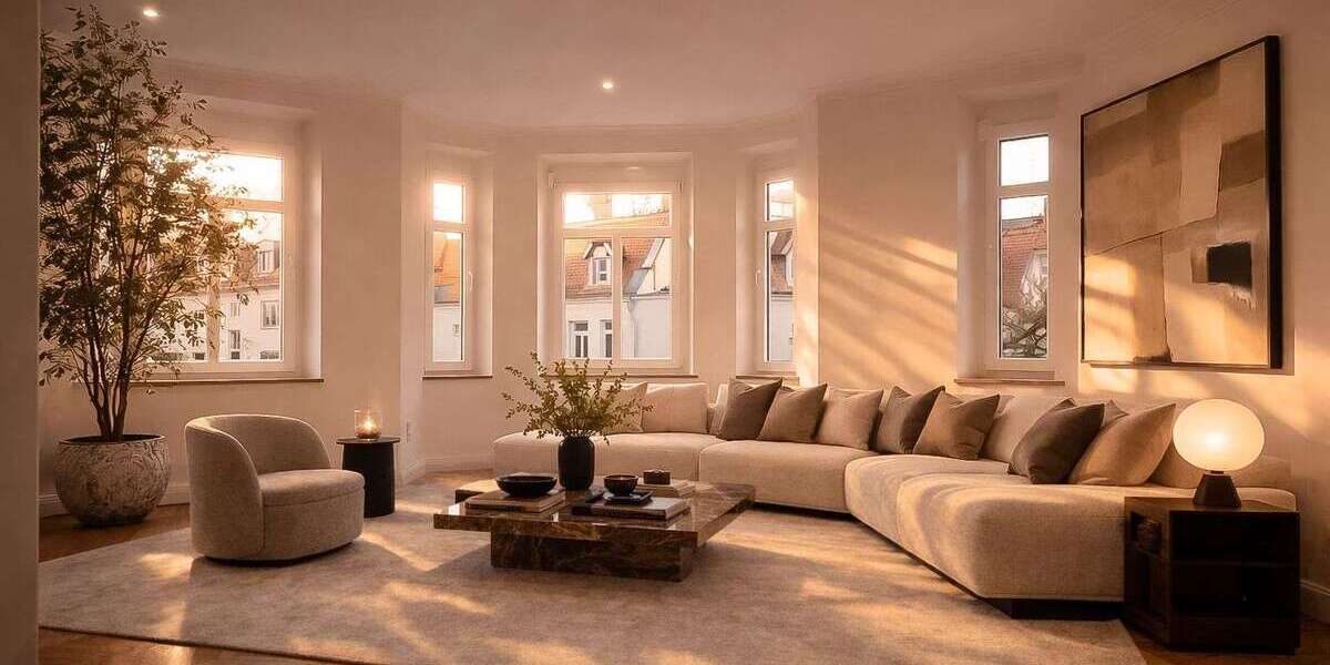 Etagenwohnung Augsburg Antonsviertel - 4 Zimmer, 118 m&sup2;, 995.000&euro; | Angebot:26086008