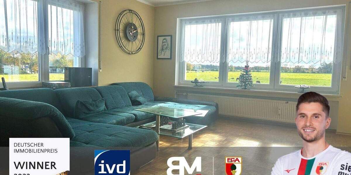 Etagenwohnung Friedberg / Rederzhausen Rederzhausen - 4 Zimmer, 101 m&sup2;, 389.000&euro; | Angebot:23885205