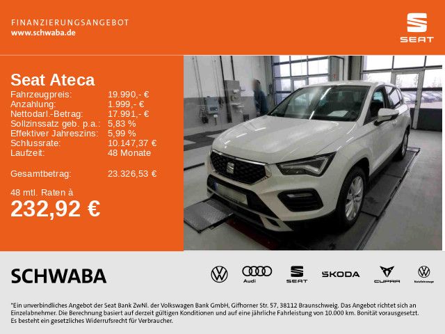 Seat Ateca 19.400 km 19.990 € Gersthofen 86368