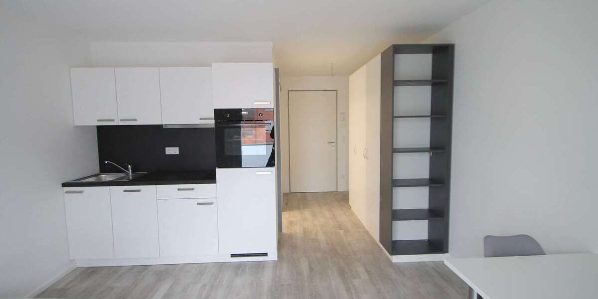 Etagenwohnung Augsburg Antonsviertel - 1 Zimmer, 25 m&sup2;, 590&euro; | Angebot:25532030