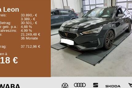 Cupra Leon 31.600 km 33.390 &euro; Gersthofen 86368
