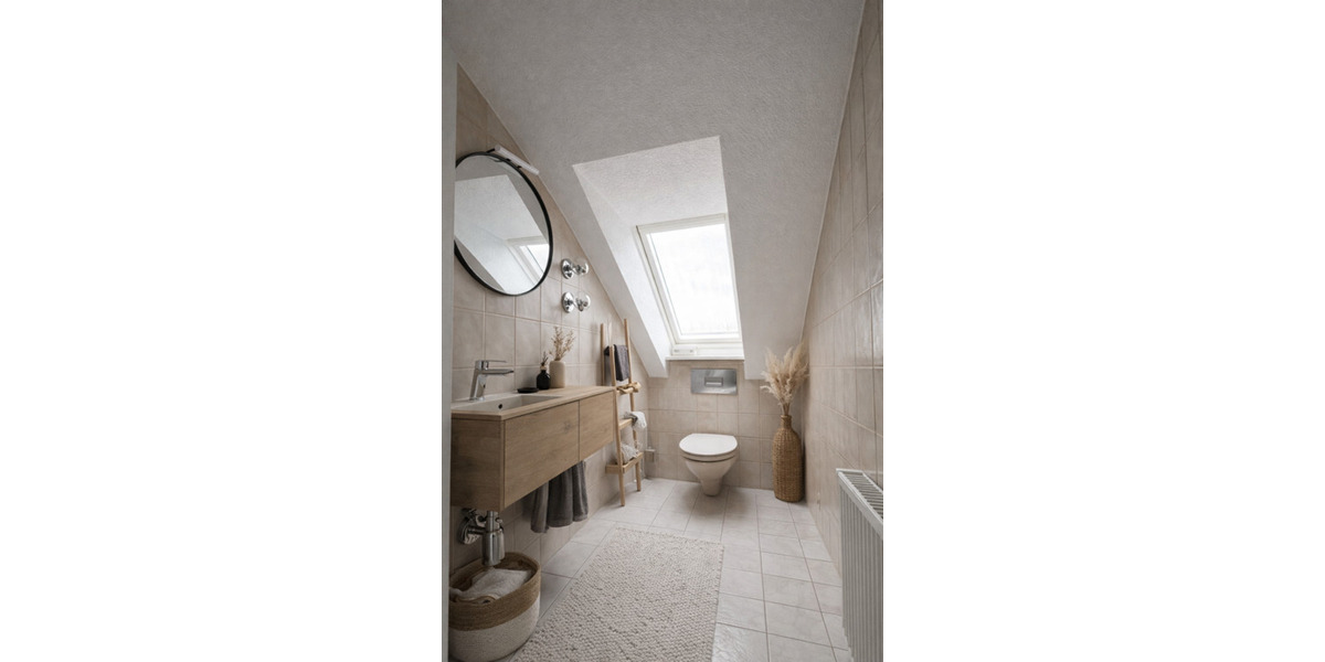 Dachgeschoßwohnung Gersthofen - 2 Zimmer, 60 m&sup2;, 275.000&euro; | Angebot:25852427