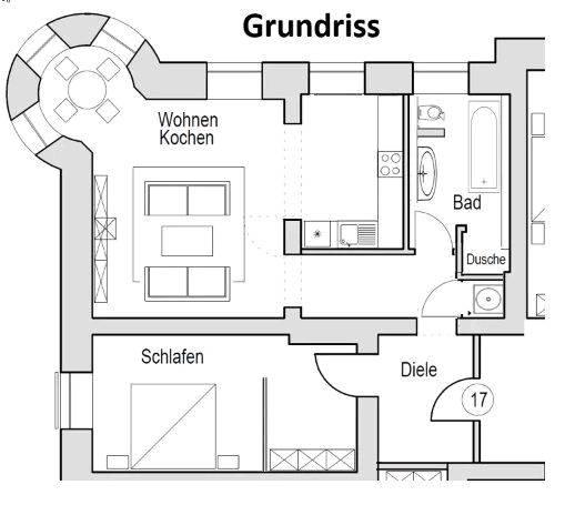 Etagenwohnung Bobingen - 2.5 Zimmer, 85 m&sup2;, 1.200&euro; | Angebot:26600677
