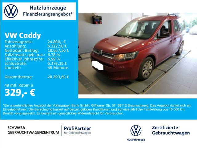 VW Caddy 47.500 km 24.890 € Gersthofen 86368