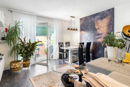 Moderne 2-Zimmer-Wohnung mit Balkon, Tageslichtbad und Stellplatz 2 zimmer