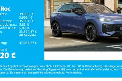 VW T-Roc 1.300 km 39.990 &euro; Gersthofen 86368
