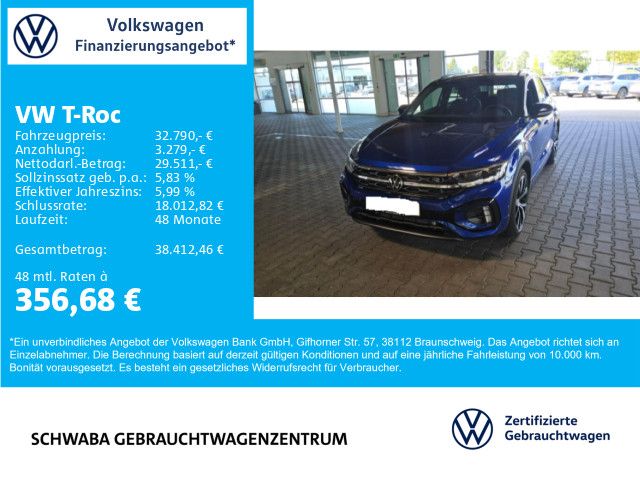 VW T-Roc 16.400 km 32.790 € Gersthofen 86368