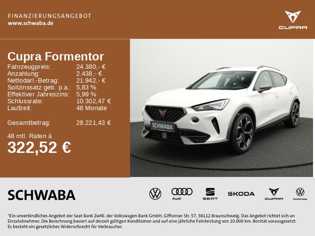 Cupra Formentor 59.300 km 24.380 € Gersthofen 86368