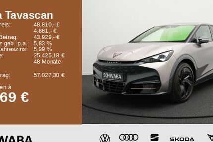 Cupra Tavascan 9.503 km 44.909 € Gersthofen 86368