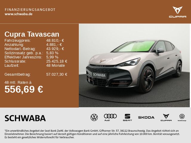 Cupra Tavascan 9.503 km 44.909 € Gersthofen 86368