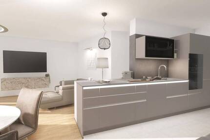 Helle 3-Zimmer Wohnung mit hochwertiger Einbauküche und sonniger Terrasse 3 zimmer