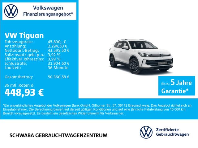 VW Tiguan 6.400 km 45.890 &euro; Gersthofen 86368