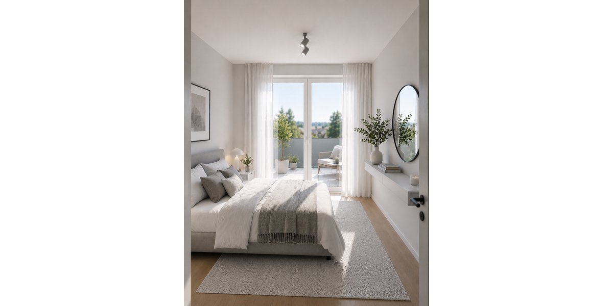 Etagenwohnung Augsburg Bergheim - 3 Zimmer, 77 m&sup2;, 510.000&euro; | Angebot:27226867