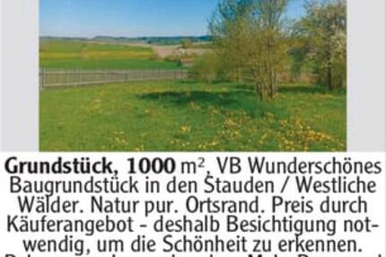Grundstück Fischach - 360.000&euro; | Angebot:26588330