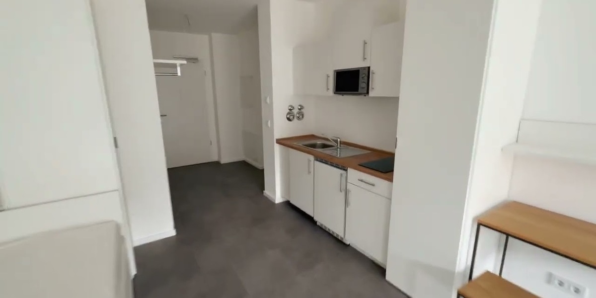 Erdgeschoßwohnung Augsburg - 1 Zimmer, 31 m&sup2;, 755&euro; | Angebot:25125157