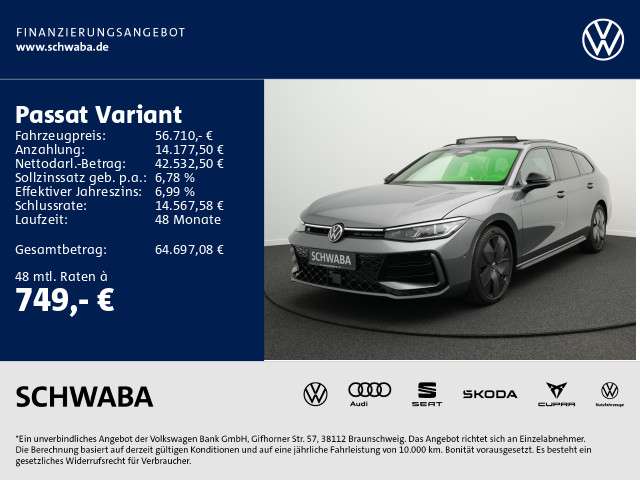 VW Passat Variant 1.050 km 56.710 € Gersthofen 86368