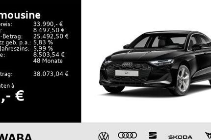 Audi A3 6.500 km 33.990 &euro; Gersthofen 86368