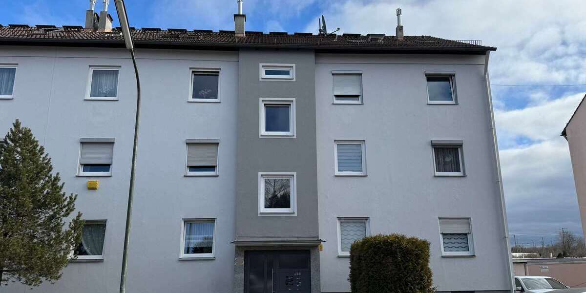 Etagenwohnung Augsburg Bärenkeller - 2 Zimmer, 42 m&sup2;, 150.000&euro; | Angebot:24871692