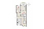 Etagenwohnung Augsburg Firnhaberau - 3 Zimmer, 81 m&sup2;, 380.000&euro; | Angebot:26303107